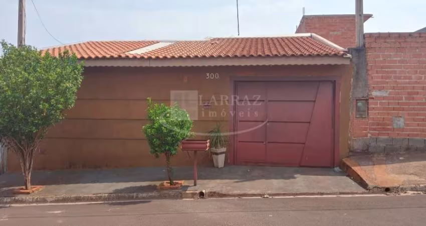 Casa para venda em Jardinopolis no bairro Jd. Sao Francisco, 2 dormitorios em 250 m2 de area total com 3 vagas de garagem e amplo quintal