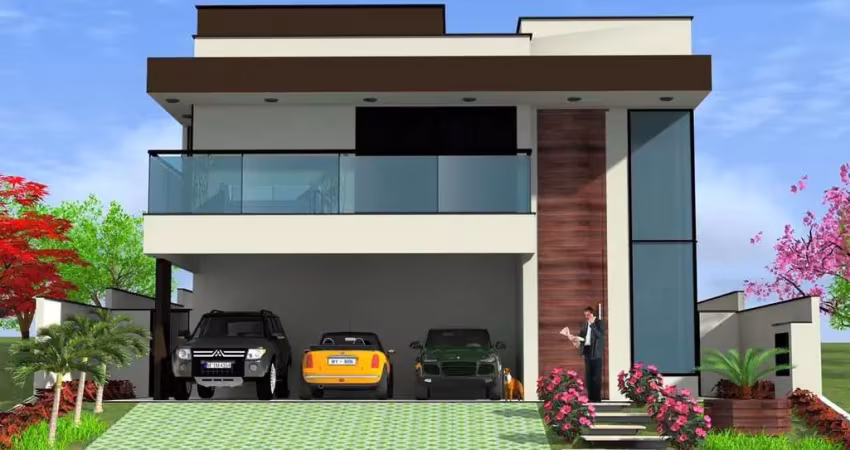 Maravilhoso sobrado novo altíssimo padrao para venda no alphaville 2, com 4 suites, varanda gourmet e piscina em 350 m2 construidos, projeto diferenci