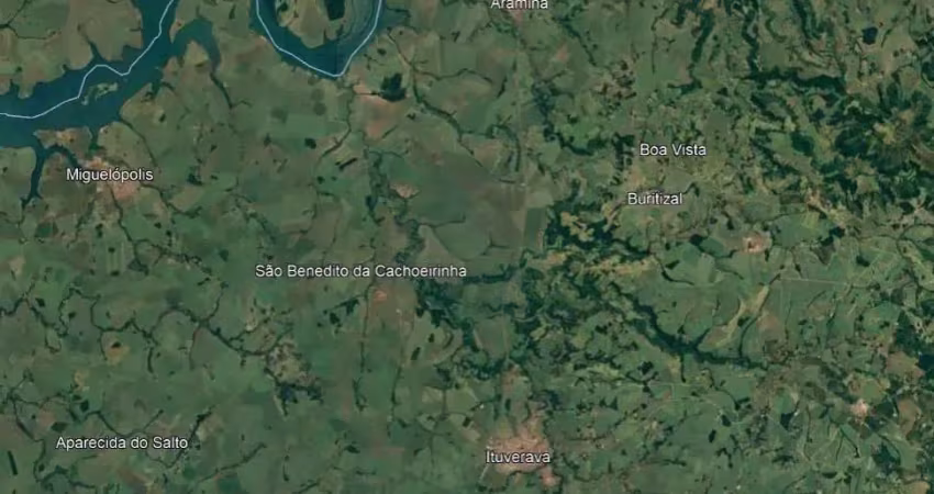Area para venda na frente para rodovia anhanguera na região de ituverava-sp, com 3,59 alqueires, 160 m de frente para rodovia