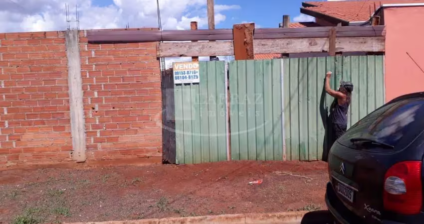 Oportunidade. terreno para venda em brodowski no res. lascala, com 220 m2, ja com fundação e muro executado.