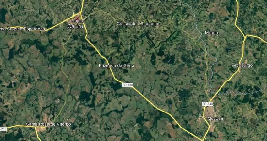 Sitio para venda na região de cajuru / mococa-sp, total 19 alqueires sendo 18 alqueires agricultáveis, porteira fechada, veículos e implementos