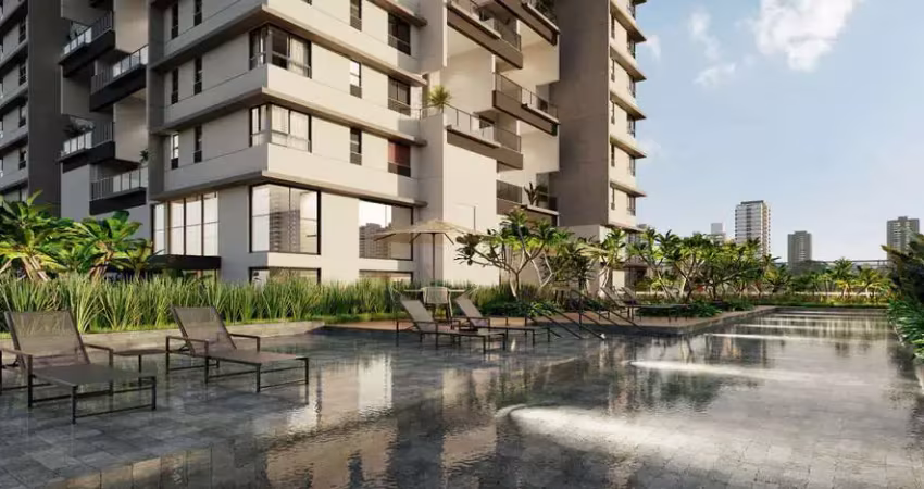 Super lançamento alto padrao no jd. botanico no uber pq. sul, hype residence, 2 ou 3 suites, varanda e living duplo em 156 m2, lazer completo