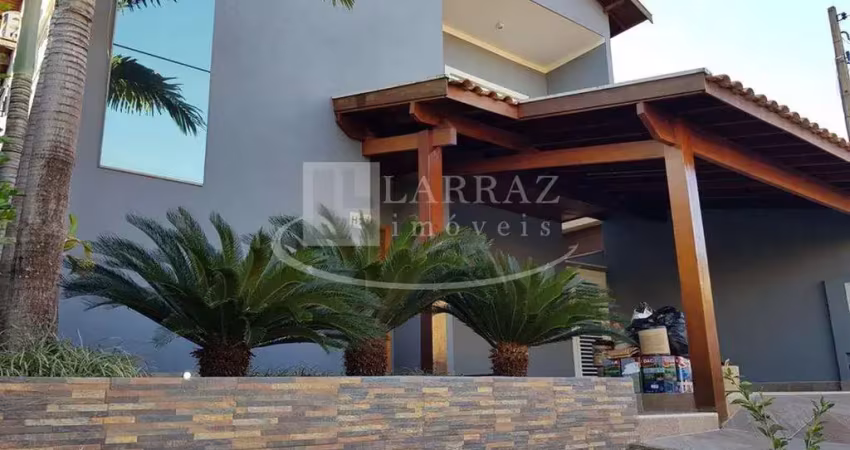 Maravilhoso sobrado para venda em bonfim paulista no condominio villa real, 3 dormitorios sendo 1 suite, varanda gourmet e piscina em 457 m2 de area