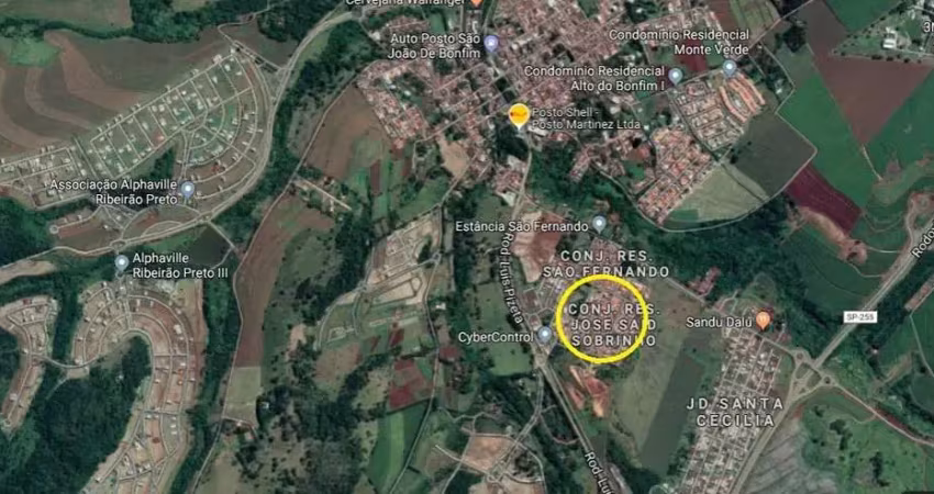 Lote para venda em bonfim paulista na zona sul bairro recanto das flores / jose said sobrinho, com 184 m2