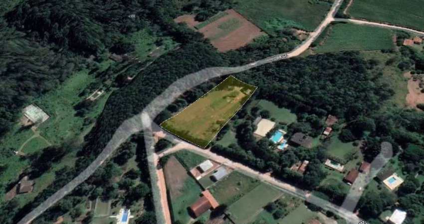 Super oportunidade. Terreno para chacara a venda em Jarinu-SP, no Agua Preta / Maracana, area do terreno 5.078 m2 na beira da pista
