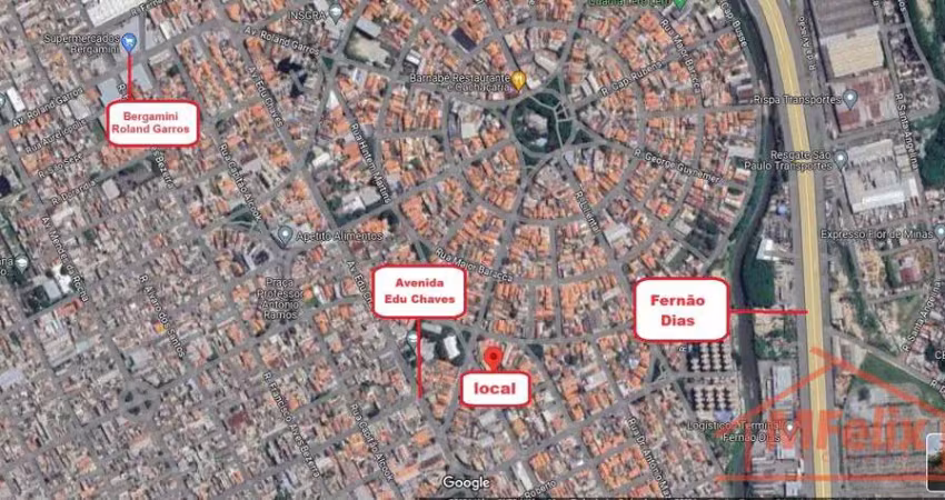 Terreno 700m² próx bergamini da roland garros, frente de 20 metros