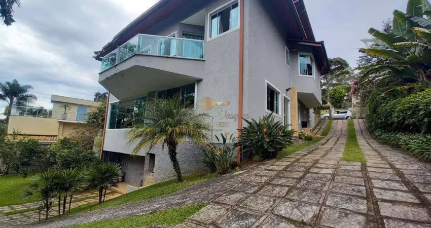 Casa em condomínio para venda em teresópolis, quebra frascos, 5 dormitórios, 4 suítes, 5 banheiros, 4 vagas