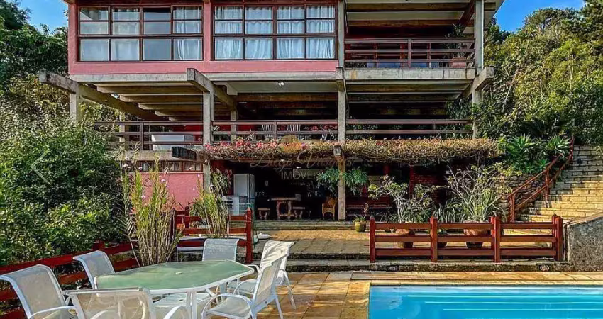 Casa para venda em teresópolis, parque do imbui, 4 dormitórios, 2 suítes, 5 banheiros, 5 vagas