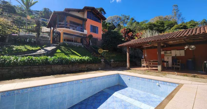 Casa para Venda em Teresópolis, Parque do Imbui, 3 dormitórios, 3 suítes, 3 banheiros, 5 vagas