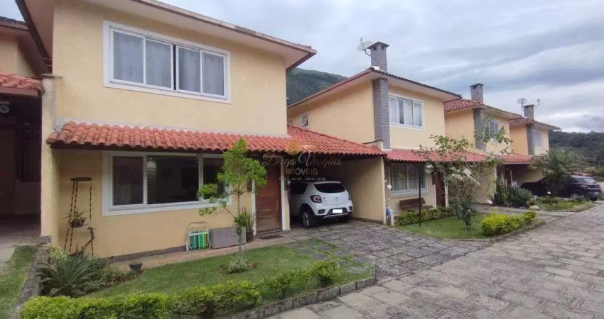 Casa em condomínio para venda em teresópolis, araras, 3 dormitórios, 2 suítes, 3 banheiros, 1 vaga