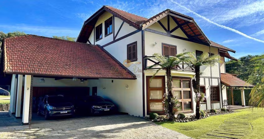 Casa em Condomínio para Venda em Teresópolis, Quebra Frascos, 3 dormitórios, 3 suítes, 4 banheiros, 4 vagas
