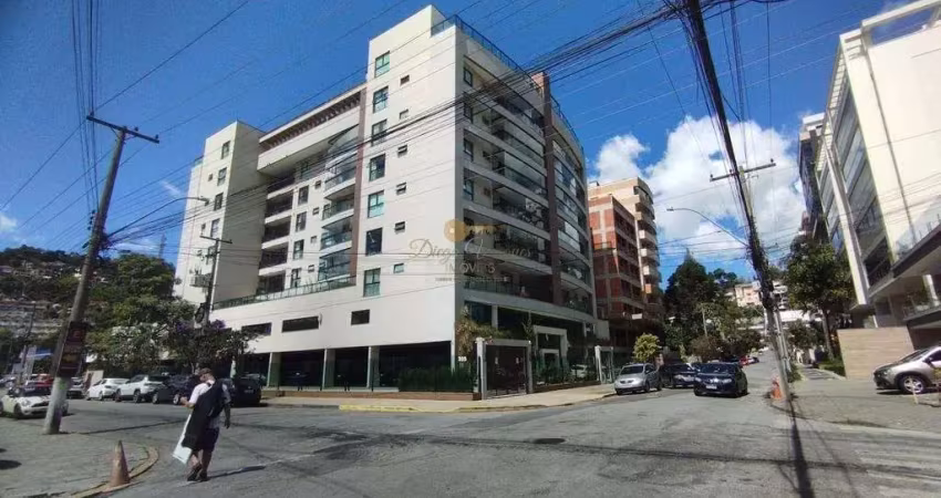 Apartamento para venda em teresópolis, agriões, 3 dormitórios, 3 suítes, 3 banheiros, 2 vagas