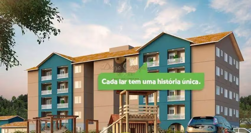 Apartamento para venda em teresópolis, albuquerque, 2 dormitórios, 1 banheiro, 1 vaga