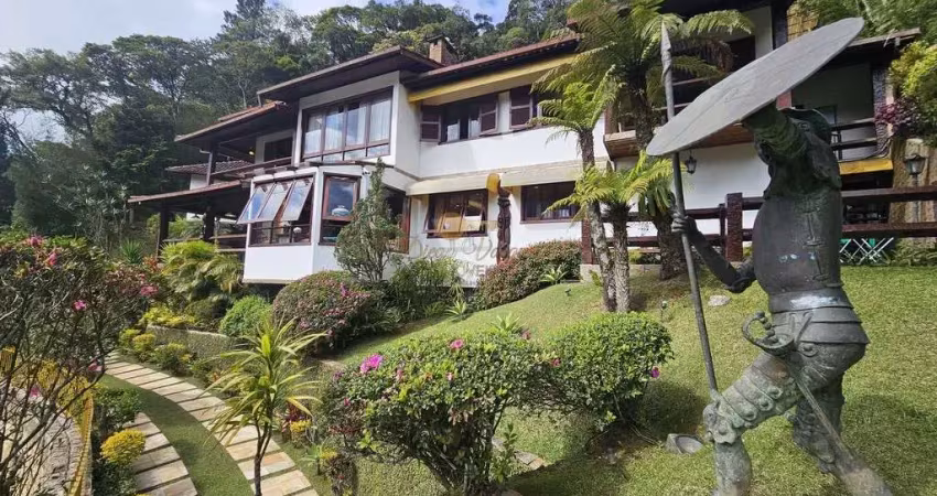 Casa em condomínio para venda em teresópolis, carlos guinle, 9 dormitórios, 3 suítes, 12 banheiros, 7 vagas