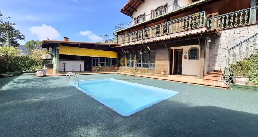 Casa para venda em teresópolis, bom retiro, 4 dormitórios, 2 suítes, 5 banheiros, 4 vagas