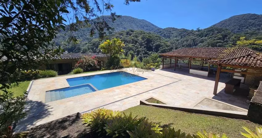 Casa em condomínio para venda em teresópolis, carlos guinle, 5 dormitórios, 4 suítes, 5 banheiros, 4 vagas
