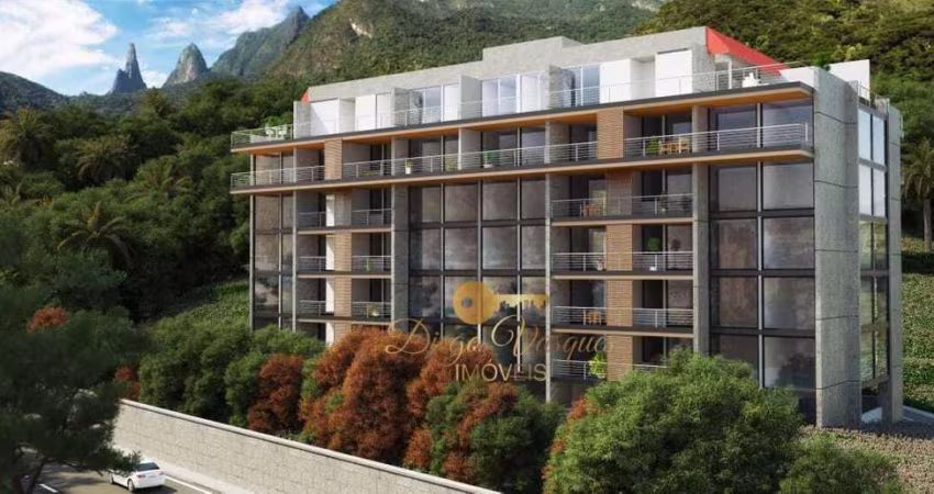 Apartamento para Venda em Teresópolis, Alto, 2 dormitórios, 2 suítes, 2 banheiros, 1 vaga