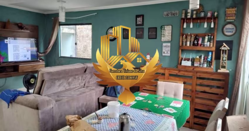 Casa à venda em Taubaté-SP, bairro Cecap: 2 quartos, 1 suíte, 1 sala, 2 banheiros, 2 vagas de garagem, 120m² de área. Venha conferir!