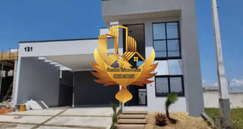 Uma belíssima casa, finalizada em março/24 Condomínio Ágata!!
