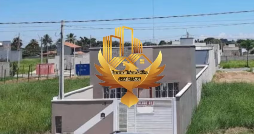 Casa para venda no bairro Areão em Taubaté-SP: 2 quartos, 1 suíte, 1 sala, 2 banheiros, 67 m², 1 vaga de garagem!