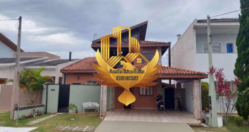 Casa de Luxo em Condomínio à Venda em Taubaté-SP, Bairro Piracangaguá! 2 Quartos, 1 Suíte, 2 Salas, 1 Banheiro, 2 Vagas de Garagem, 192,54 m² de Área!