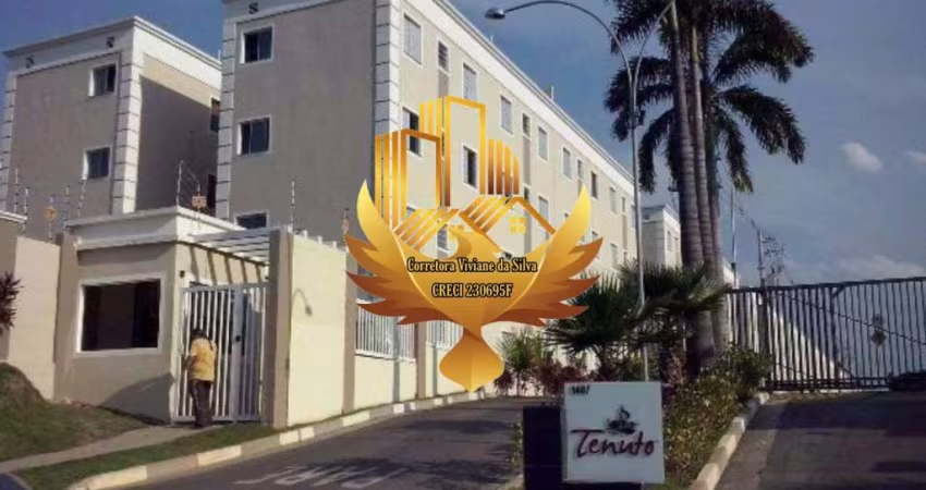 Apartamento à venda em Taubaté-SP, Parque Senhor do Bonfim! 2 quartos, 1 sala, 1 banheiro, 1 vaga de garagem, 48m².