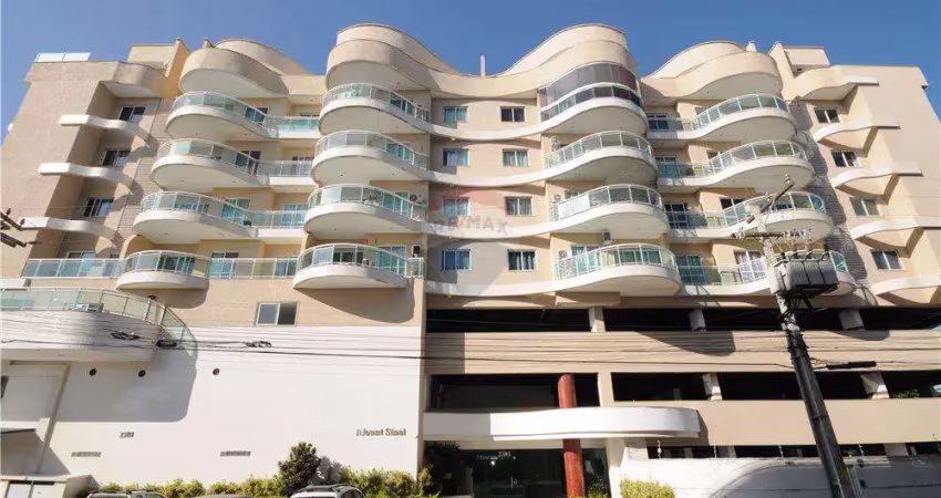 Lindo e exclusivo apartamento em cabo frio muito próximo da praia e rodeado de comércio - 495mil