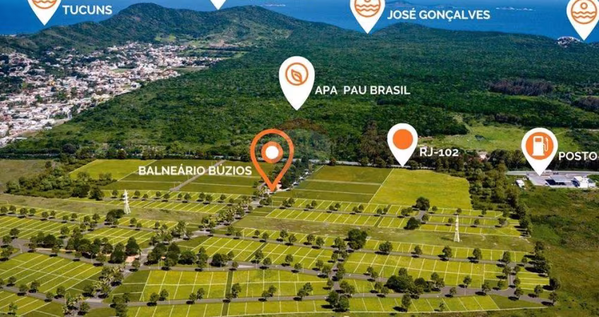Terreno no loteamento Balneário Búzios