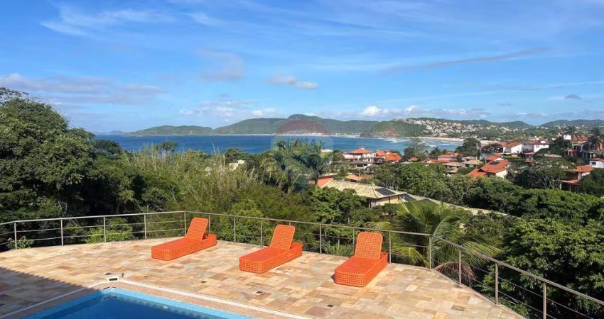 Exclusividade em Geribá: Casa de Alto Padrão com Vista Mar e Estrutura Completa para Aluguel Anual