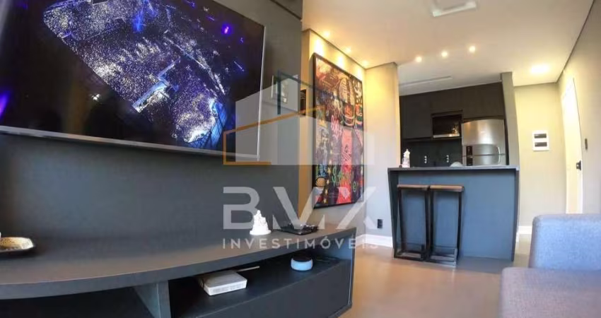 Lindíssimo Apartamento 55 m². MIRANTE DA COLINA. Pronto e Mobiliado, 2 Dormit.(1 suíte), varanda gourmet, ar condicionado,Alexa Amazon, Sorocaba-SP