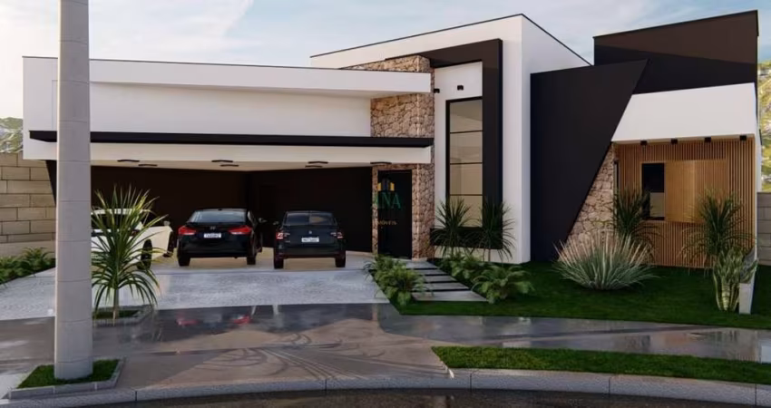 Casa em construção no Condomínio Sunlake
