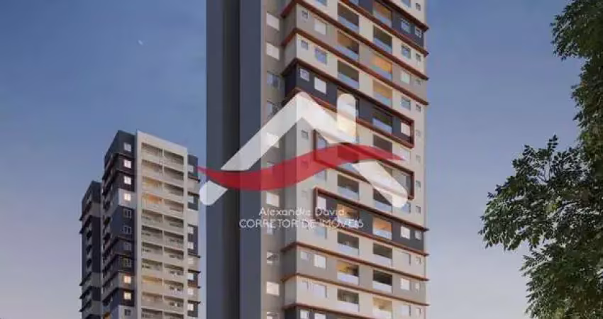 BIARRITZ - Const. PLANETA, Apartamento 45 m², 1 dormitório, living, cozinha americana, varanda gourmet, coworking, spa, lazer total, 1 vaga, Campolim