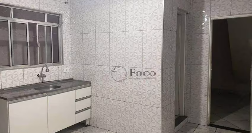 Casa com 1 dormitório para alugar, 80 m² por r$ 1.000,00/mês - vila itapoan - guarulhos/sp