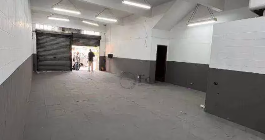 Salão para alugar, 86 m² por r$ 2.800/mês - parque continental iii - guarulhos/sp