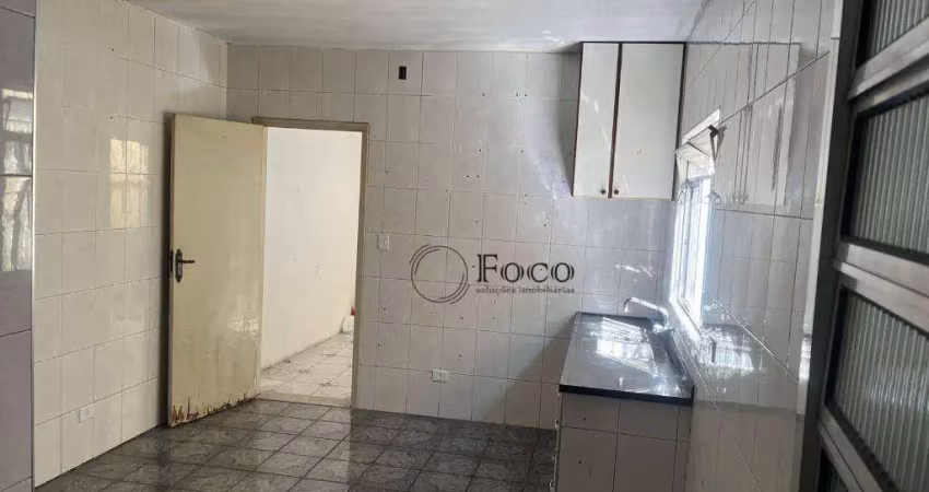 Casa com 1 dormitório para alugar, 40 m² por r$ 900,00/mês - parque continental - guarulhos/sp