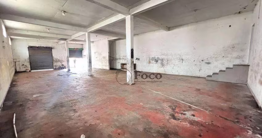 Salão para alugar, 240 m² por r$ 5.800/mês - vila nova bonsucesso - guarulhos/sp