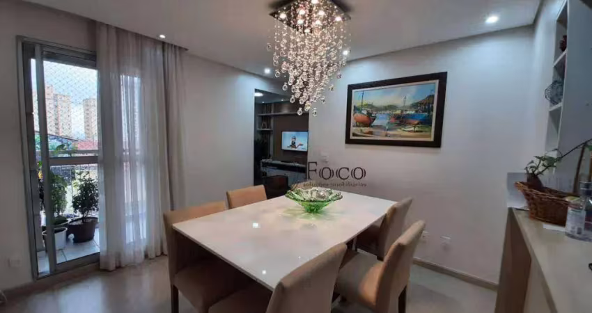 Apartamento com 3 dormitórios à venda, 68 m² por r$ 450.000,00 - jardim aida - guarulhos/sp
