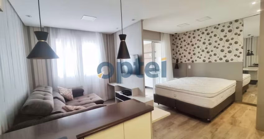 LOFTMOBILIADO PARA LOCAÇÃO - 1 DORMITÓRIO, 37 M² NO EDIFÍCIO UNIQUE  - RUDGE RAMOS - SÃO BERNARDO DO CAMPO/SP
