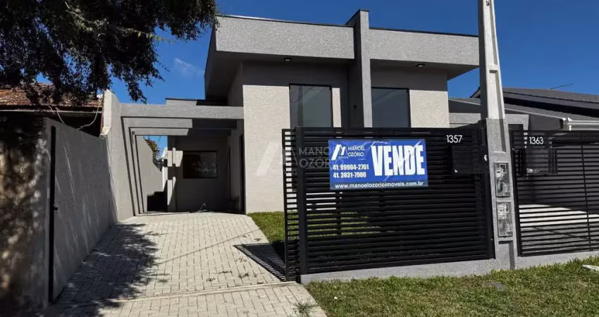 Casa 3 quartos 1 suíte com edicula em capela velha  -  araucária