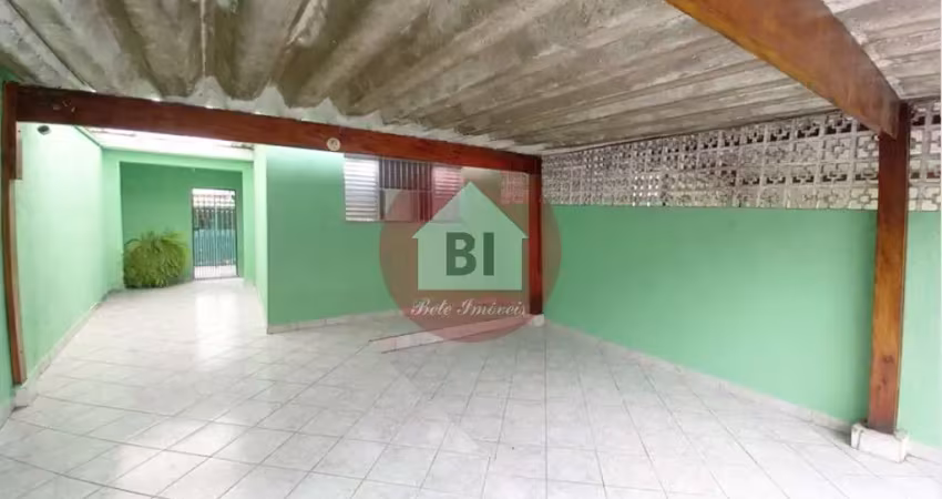 Casa térrea com 02 dormitórios, edícula, duas vagas - aluguel r$ 2800/mês (davl)* - cidade patriarca - são paulo/sp - 120 metros quadrados.