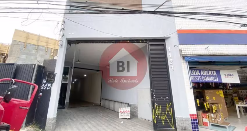 Salão comercial com aproximadamento 150 metros quadrados - aluguel r$ 9000/mês (davl)* - vila matilde- são paulo/sp.