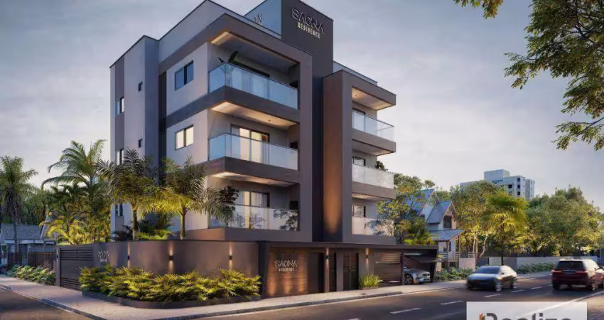 Apartamento com 2 dormitórios à venda - itacolomi - balneário piçarras/sc
