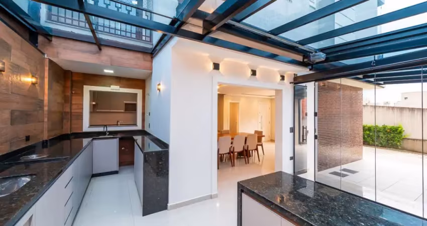 Sobrado interno, mobiliado com lindo espaço gourmet proximo colegio adventista