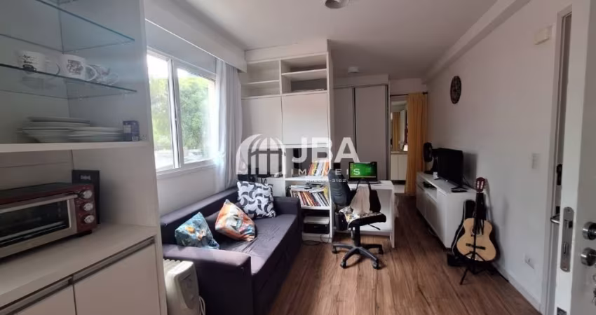 APARTAMENTO/STUDIO SEMIMOBILIADO COM ELEVADOR
