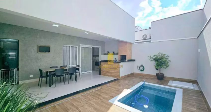 Sobrado com 4 dormitórios à venda, 154 m² por R$ 1.039.000,00 - Jardim Park Real - Indaiatuba/SP
