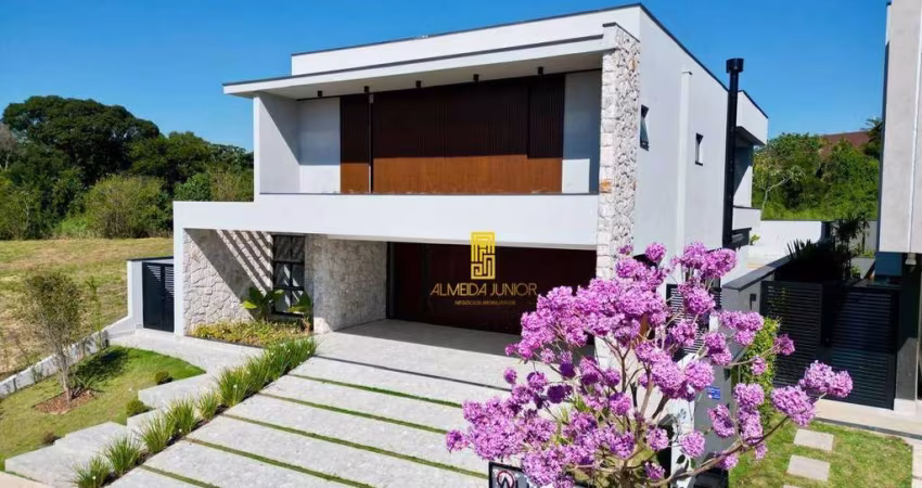 Sobrado com 3 dormitórios à venda, 387 m² por R$ 4.550.000 - Parque Villa dos Pinheiros - Indaiatuba/SP
