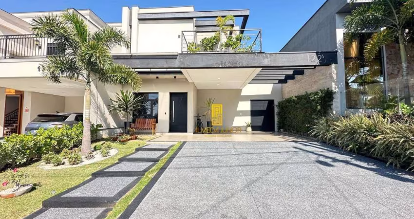 Sobrado com 3 dormitórios para alugar, 212 m² por R$ 9.900,00/mês - Jardim Piemonte - Indaiatuba/SP