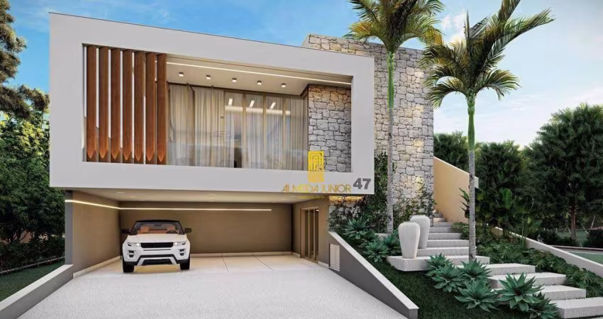 Casa com 4 dormitórios à venda, 332 m² por R$ 3.700.000,00 - Jardim Residencial Helvétia Park I - Indaiatuba/SP