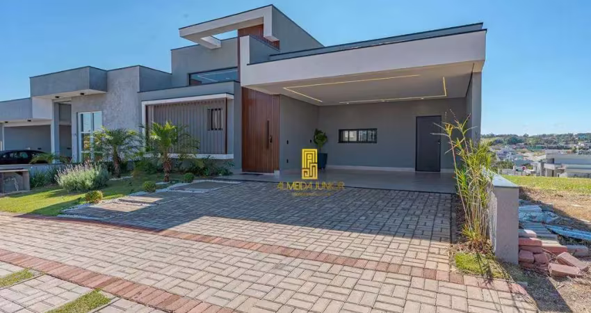 Casa com 3 dormitórios à venda, 178 m² por r$ 1.895.000,00 - condomínio laguna residencial - indaiatuba/sp