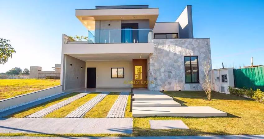 Casa com 4 quartos à venda, 303 m² por r$ 3.200.000 - condomínio villa sapezal - indaiatuba/sp